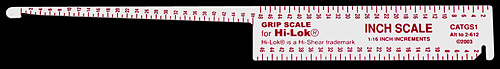 HI-LOK GRIP GAUGE (2-612)