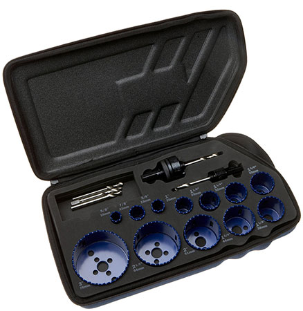 17 PC HOLE SAW KIT (3073004)