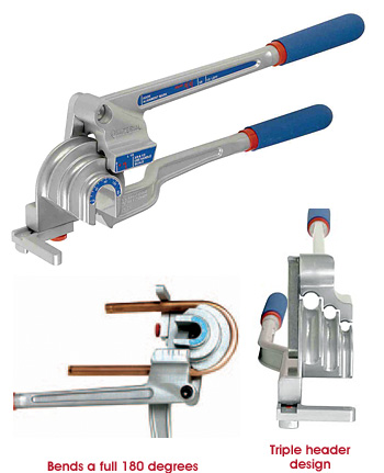 IMPERIAL TRIPLE HEAD 180° TUBE BENDER (370FH)
