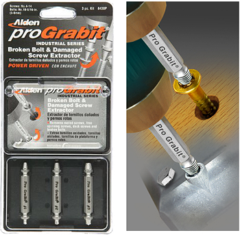 PRO-GRABIT® BROKEN BOLT & DAMAGED  SCREW REMOVER (3 PC) (8430P)