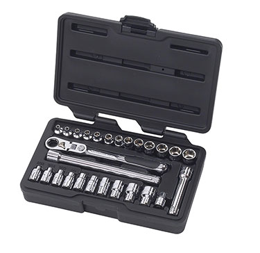 GEARWRENCH® PASS THRU RATCHET SET (1/4) (891427)