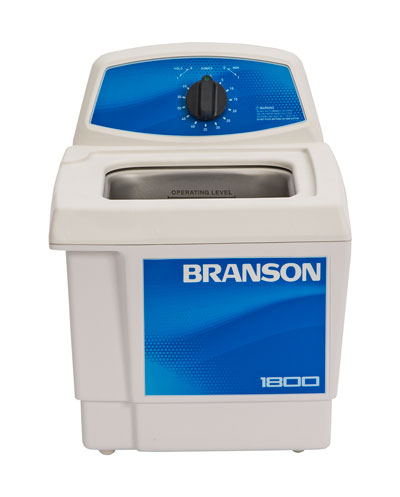 BRANSONIC® ULTRASONIC CLEANER, 2QT MECHANICAL TIMER (B1800-MT)