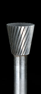 CARBIDE BURR (5/8 x 3/4 INVERTED CONE SGL CUT) (SN-S6)