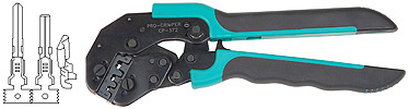 ERGONOMIC OPEN BARREL CRIMPER (AWG10-20) (E902-138)